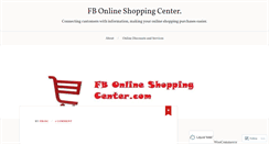Desktop Screenshot of fbonlineshoppingcenter.com